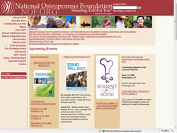 NOF. National Osteoporosis Foundation